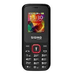 Мобільний телефон Sigma mobile X-style 171 Mini Dual Sim Чорний/Червоний