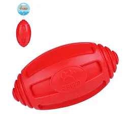 Іграшка для собак BronzeDog FLOAT плаваюча Регбі 18 х 9 см - мініатюра 1