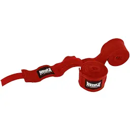 Бинти для боксу PowerPlay 3046 4.5 м Red - мініатюра 4