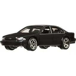 Колекційна модель машинки Hot Wheels Преміальні автівки '96 Chevy Impala SS чорна (GJT68/HKF20) - мініатюра 2