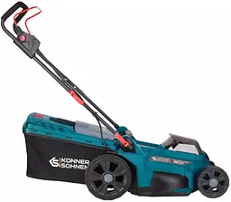 Konner & Sohnen Газонокосарка акумуляторна KS 43LM-40V 40В(20+20) акб 2x4А·рік 43см 50л 25-75мм 15.5кг - мініатюра 3