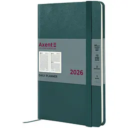 Щоденник Axent 2026 Partner Strong 145х210 мм лазурний (8819-26-63-A)