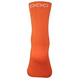 Шкарпетки велосипедні POC Fluo Sock Mid 37-39 Помаранчевий - мініатюра 2