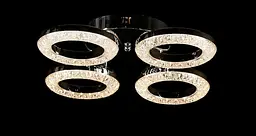 Люстра стельова LED Splendid Ray L2723/4, 4 лампи, діаметр 48 см, хром, сучасний стиль з пультом регулювання світла - мініатюра 4