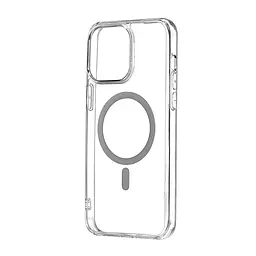 Чохол Silicone Clear Case with MagSafe iPhone 15 Pro Max Transparent