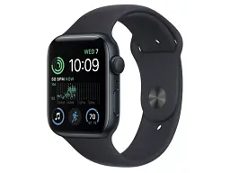 Смарт-годинник Apple Watch SE 2 GPS + Cellular 44mm Midnight Aluminum Case with Midnight Sport Band (MNPY3) - мініатюра 1