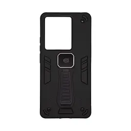 Чехол для Xiaomi Redmi Note 14S 4G, Proover, черный, с подставкой и магнитом, противоударный, ударопрочный, бронированный, панель-накладка, защита всего корпуса, термополиуретан (TPU) + поликарбонат (PC), ArmorStandart (ARM85797)