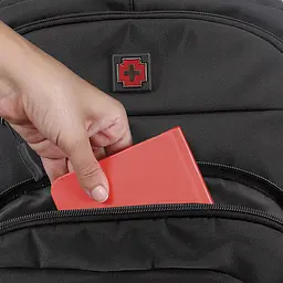 Рюкзак міський Swissbrand Warsaw 27 Black (SWB_TSBLWAR001U), Чорний - мініатюра 6