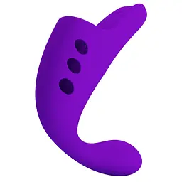 Вібратор на палець Pretty Love Fingering Vibrator Gorgon 9.3 см фіолетовий - мініатюра 5