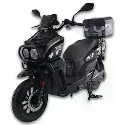 Електроскутер Двомісний Crosser CR-21 PRO (2500W 76.8V/40Ah) Чорний - мініатюра 3