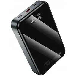 Зовнішній акумулятор Hoco Q30A 20000mAh 130W чорна 6942007634069 - мініатюра 2