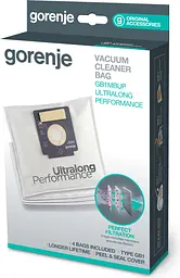 Мішки для пилососів Gorenje GB1MBUP універсальні 4 шт. (570743) - мініатюра 3