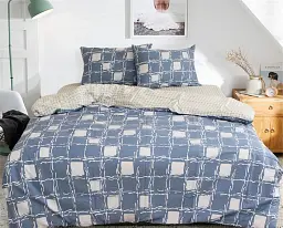 Комплект постільної білизни з компаньйоном TAG Tekstil S322 King Size (Євро maxi)