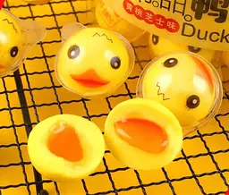 Жувальні цукерки Halloween 3D Duck Gummy Candy with Jam - мініатюра 3