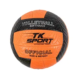 М'яч волейбольний TK Sport PU гумовий балон 300 г в асортименті