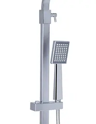 Душова система для кабіни Qtap Capricorn Chrome з виливом 53103KNC - мініатюра 4