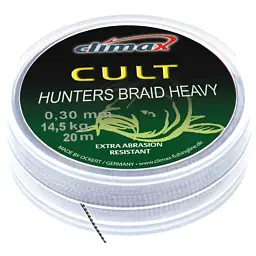 Повідковий матеріал Cli мax Cult Heavy Hunter’s Braid 20 м (weed) 20 lb
