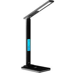 LED лампа настільна Media-Tech LEDITOU MT222K, 4W 6500K, 15W QI з вбудованим WRL, чорна - мініатюра 2