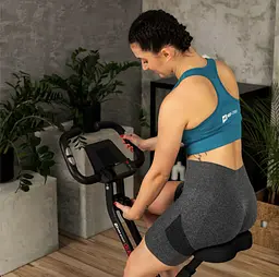 Велотренажер Hop-Sport HS-3020X Quest X-Bike чорно-червоний - мініатюра 5