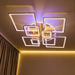 LED-люстра Diasha 8160/8G LED 3color dimmer, 225W, 12375 lm, димер - мініатюра 2