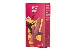 Вібратор-кролик Romp Jazz, гнучкий, особливо м’яка головка, 10 варіантів стимуляції - мініатюра 5