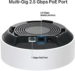 WiFi Mesh система TP-Link Deco X50-PoE(2-pack) - мініатюра 3
