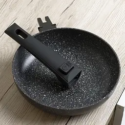 Сковорідка Fissman Fiore зі знімною ручкою 28x5.4 см (14295) - мініатюра 5
