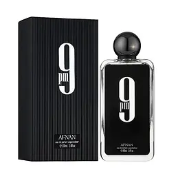 Оригінал Afnan Perfumes 9 PM Black 100 мл парфумована вода