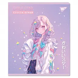 Набір зошитів для записів А5 Yes Anime star 12 аркушів в клітку 10 шт. (767489) - мініатюра 3