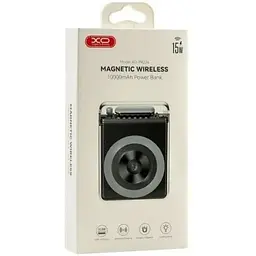 Зовнішній акумулятор XO PR226 Mini Transparent Magnetic Absorption магнітний 10000mAh 15W - мініатюра 4