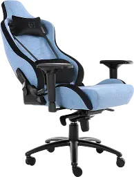 Геймерське крісло GT Racer світло-синє (X-0712 Shadow Light Blue) - мініатюра 5