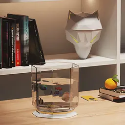 Зволожувач повітря портативний WOLF Air Humidifier, аромадифузор електричний з резервуаром для ефірної олії, ультразвуковий, 650 мл - мініатюра 4