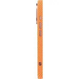 Чохол ArmorStandart LikeCarbon2 SE MagCase для Apple iPhone 17 Kevlar Orange Rose Gold (ARM89167) [156299] - мініатюра 6