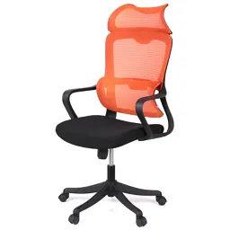 Офисное кресло Акласс Дориан BL TILT Оранжевый (K-09 Orange OS-3000 Black) (00144001)