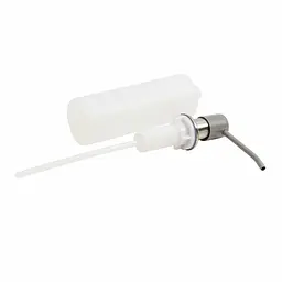 Дозатор миючого засобу Platinum Brushed SA001 сірий металік, Сірий - мініатюра 2