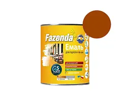 Емаль алкідна ПФ-266 FAZENDA Жовто-коричневий 2.8кг