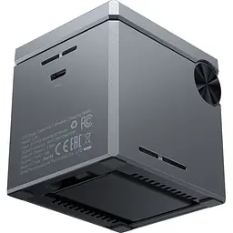 Бездротовий зарядний пристрій Acefast E18 3 в 1 Rubiks Cube Series Metal Gray [111344] - мініатюра 3