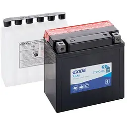 Акумулятор автомобільний EXIDE AGM 9Ah (+/-) (120EN) (ETX9C-BS)