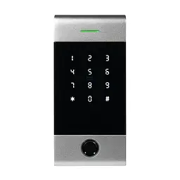 Клавіатура з Bluetooth, з контролером, зчитувачем відбитків пальців та карт Mifare Trinix TRK-1206BTFW Silver (71-00073) - мініатюра 2