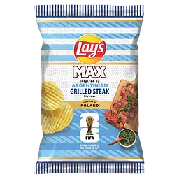 Чіпси Lay’s FIFA Max Argentinian Grilled Steak 120 г