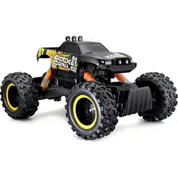Машинка іграшкова на радіокеруванні Maisto Tech Rock Crawler чорна (82746 black) - мініатюра 3