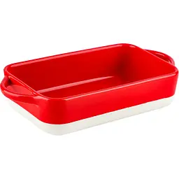 Форма для запікання МВМ My Home L 30х18.5х6 см (KP-44 L WHITE/RED)