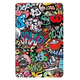 Чохол до планшета BeCover Smart Case Samsung Galaxy Tab A11 Plus SM-X236B 11.0" Graffiti (714005) - мініатюра 3