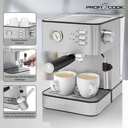 Еспресо-кавоварка Profi Cook PC-ES 1209 - мініатюра 6