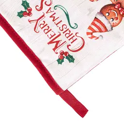 Набір прихваток для кухні Ardesto Christmas Gingerbread 18х20см, 18х30см, 100% поліестер (верх), 100% бавовна (низ), червоний (ART14HG) - мініатюра 4