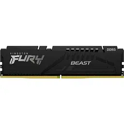 Kingston Пам'ять ПК DDR5 32GB KIT (16GBx2) 5200 FURY Beast RGB