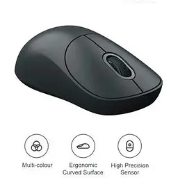 Мишка бездротова Xiaomi Mi Wireless Mouse 3 (BHR8913GL) чорна - мініатюра 3