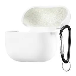 Чохол Silicone Case 2,5mm with microfiber for AirPods 3 білий