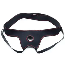 Трусики для страпона LoveToy Easy Strap on Harness As Pic чорний - мініатюра 2