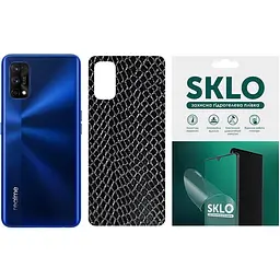Захисна плівка SKLO Back (тил) Snake для Realme 8 Чорний